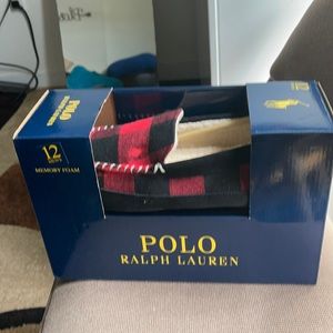 BRAND NEW POLO MEMORY FOAM SLIPPERS